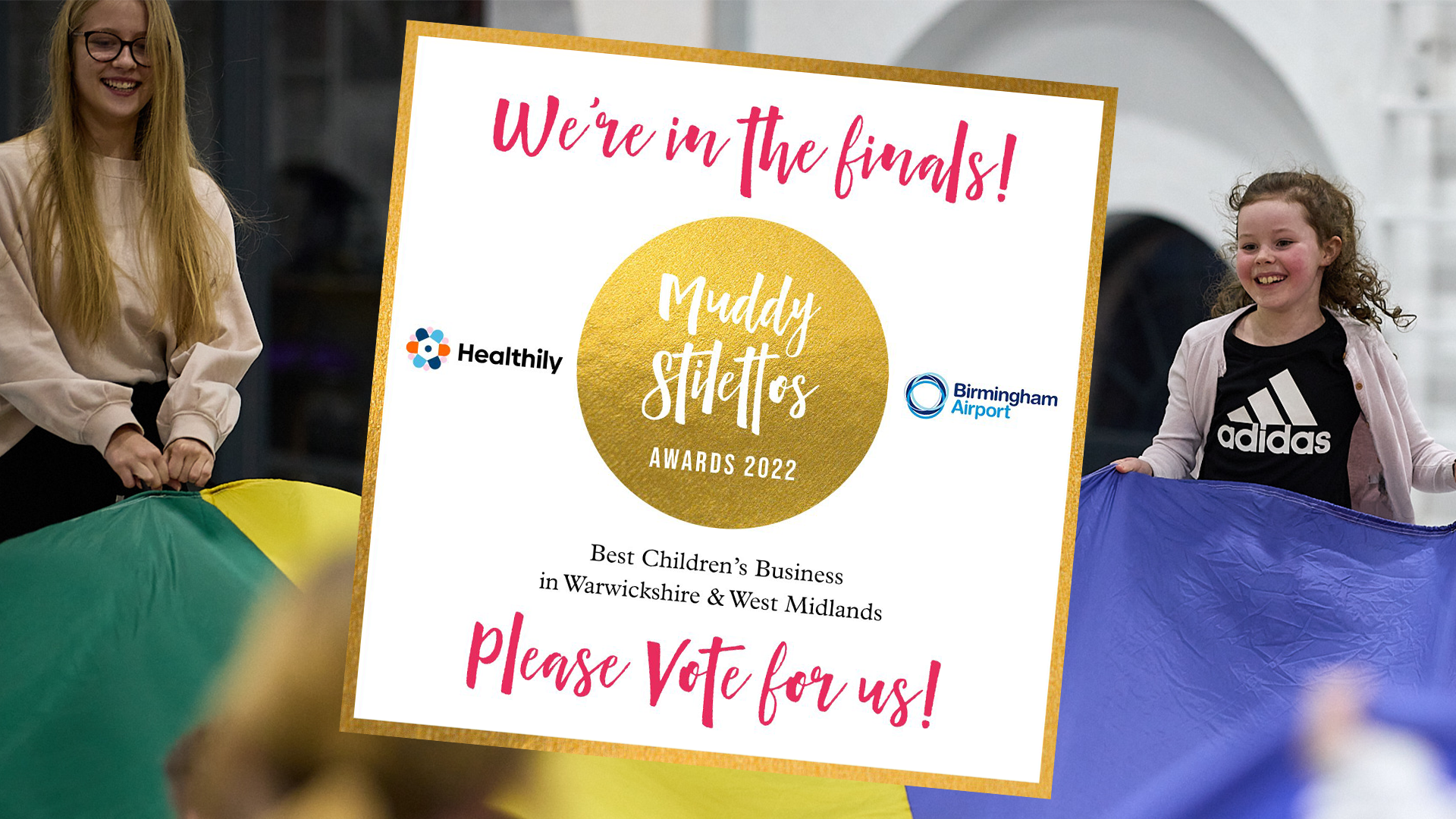 Highly Sprung in the finals for ‘Best Children’s Business’ – vote for Sprung Youth!